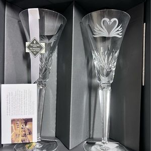 Waterford Crystal Champagne Flutes